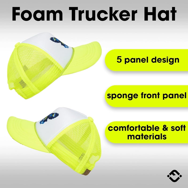 Funky Junque Premium Mesh Snapback Trucker Hat - Stylish Comfort for All - Patriotic, Humor & More - Image 3